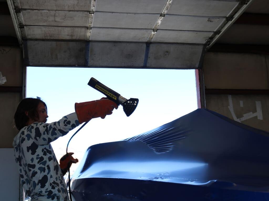 Lake Tahoe Boat Shrink Wrap