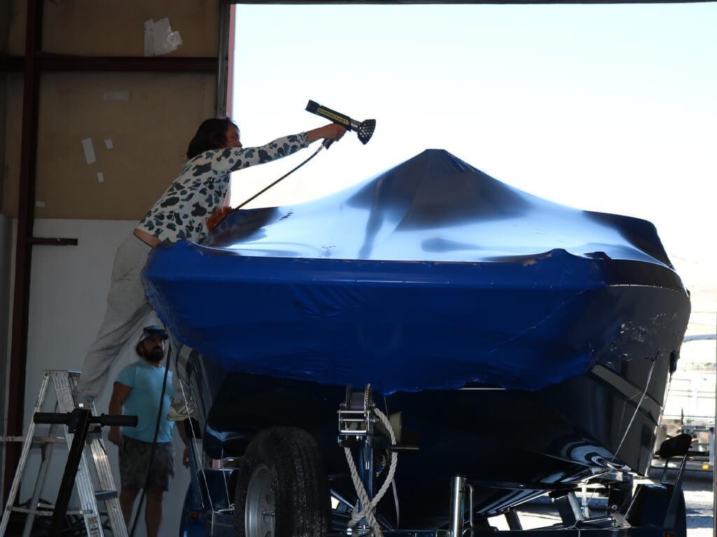Lake Tahoe Boat Shrink Wrap