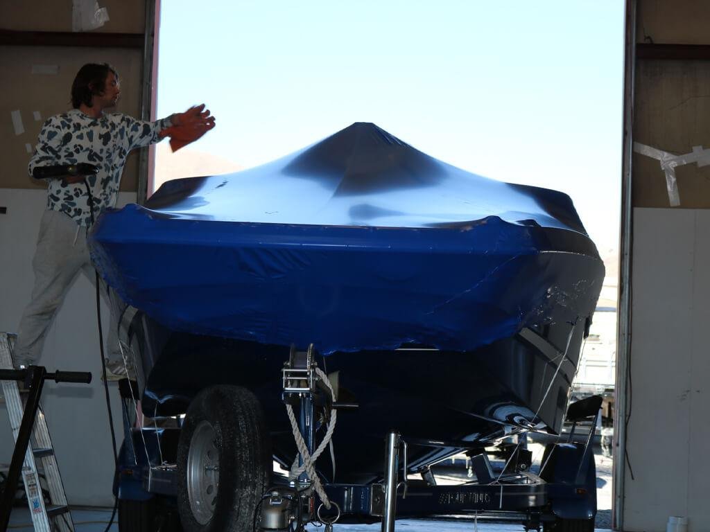 Lake Tahoe Boat Shrink Wrap