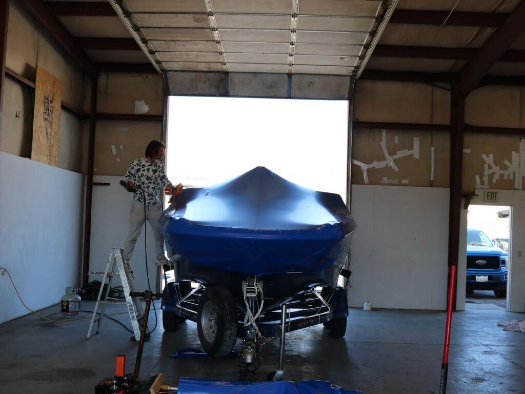 Lake Tahoe Boat Shrink Wrap