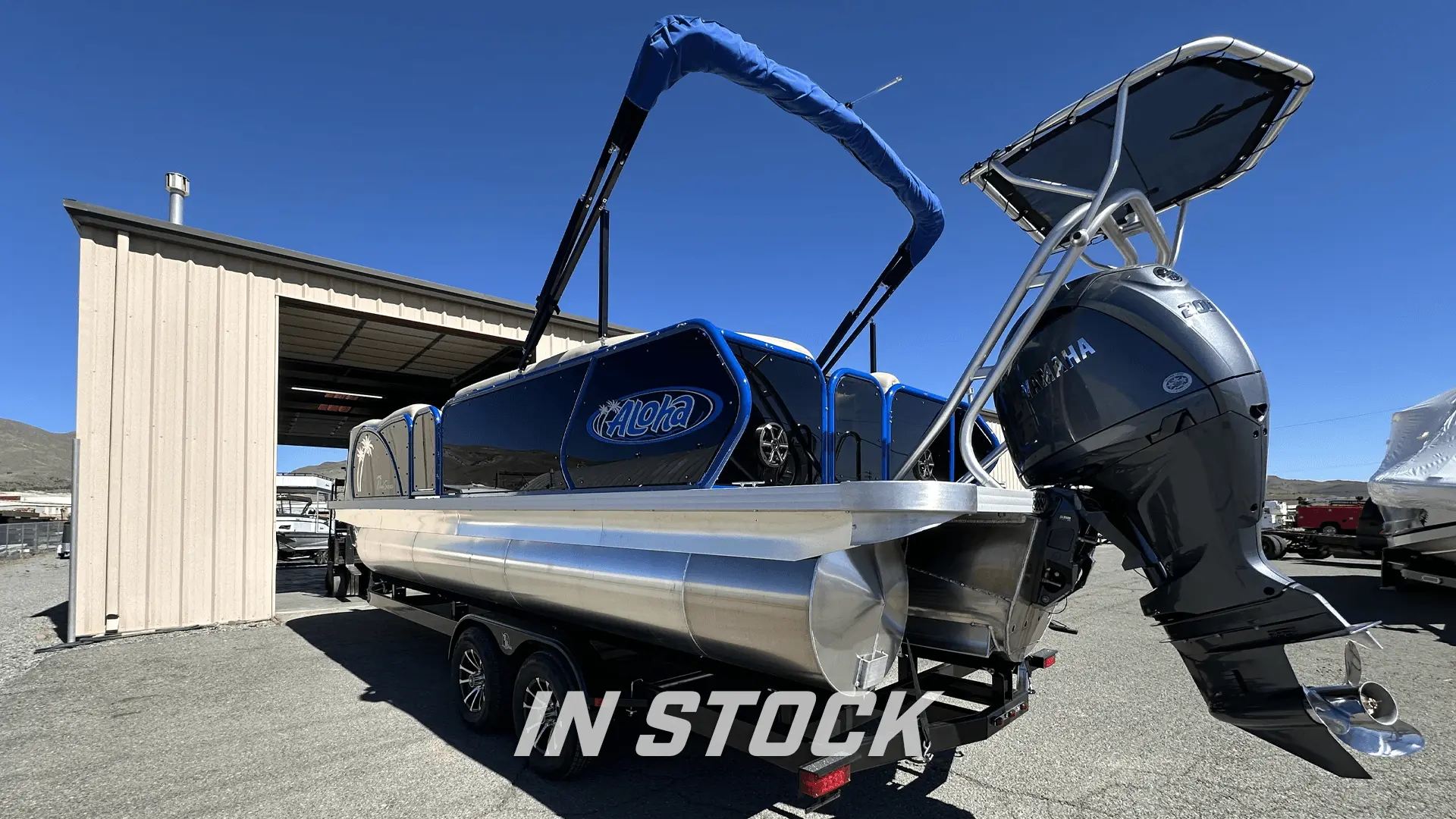 2026 Aloha Club Series Pontoon 230 Bimini Triple Tube