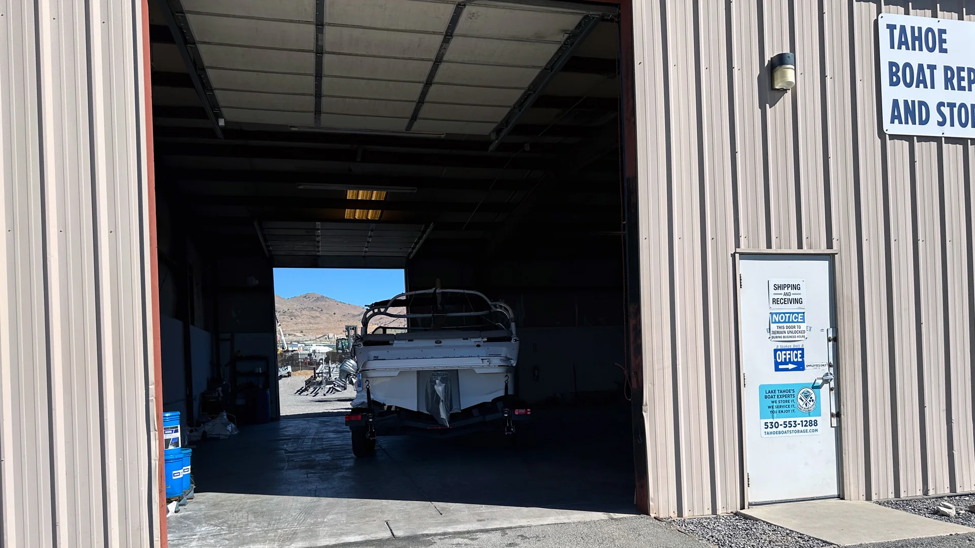Tahoe Boat Repair and Storage